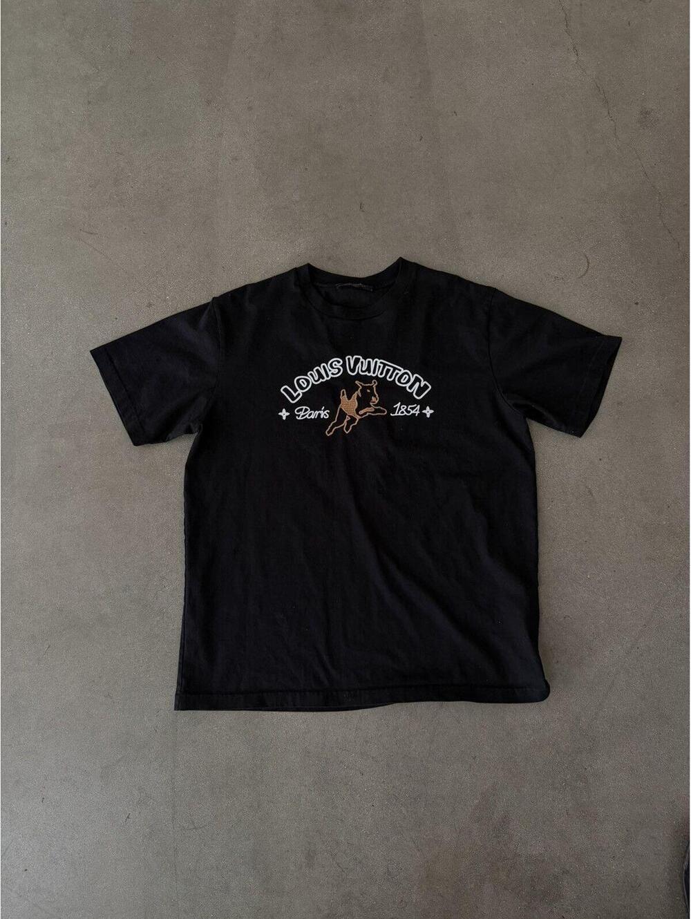 Loius Vuitton x Tyler The Creator Embroidered Cotton T-shirt